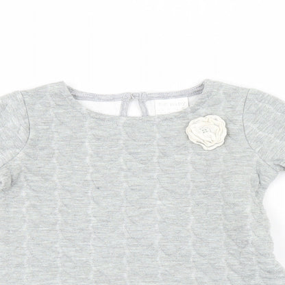 F&F Girls Grey   Basic Casual Size 6-9 Months
