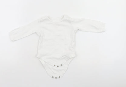 F&F Baby White   Babygrow One-Piece Size 0-3 Months