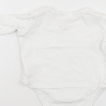 F&F Baby White   Babygrow One-Piece Size 0-3 Months
