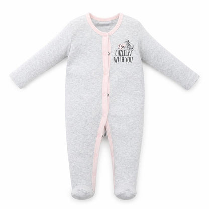 Looney Toons Girls Grey   Babygrow One-Piece Size 0-3 Months
