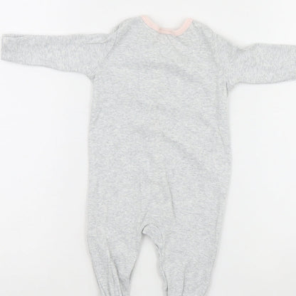 Looney Toons Girls Grey   Babygrow One-Piece Size 0-3 Months