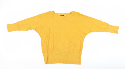 Womens UK Size 18 Roman Yellow Pullover Jumper