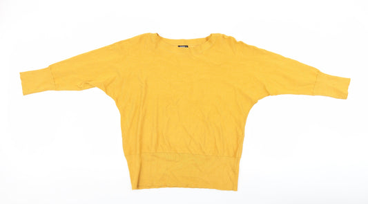 Womens UK Size 18 Roman Yellow Pullover Jumper