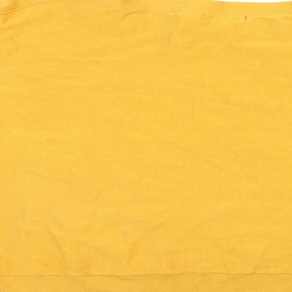Womens UK Size 18 Roman Yellow Pullover Jumper