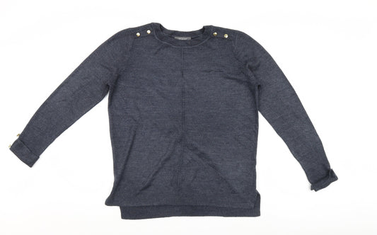 Primark Womens Grey   Pullover Jumper One Size