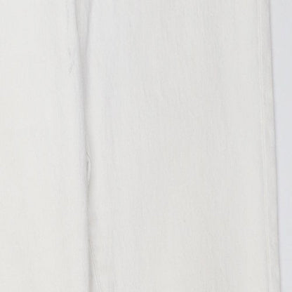 Portobello Punk Womens White   Skinny Jeans Size 14 L27 in
