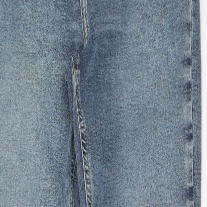 Topshop Womens Blue   Skinny Jeans Size 30 in L30 in