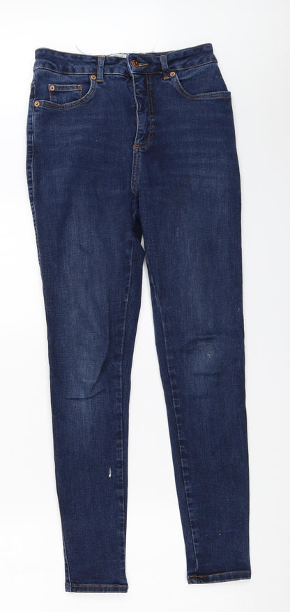 New Look Womens Blue   Skinny Jeans Size 10 L28 in