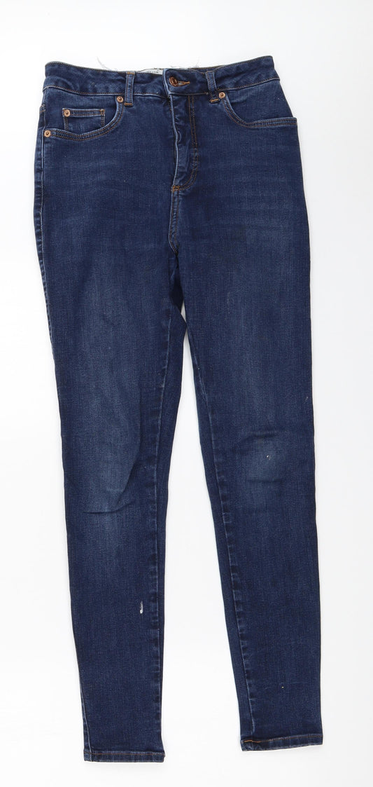 New Look Womens Blue   Skinny Jeans Size 10 L28 in