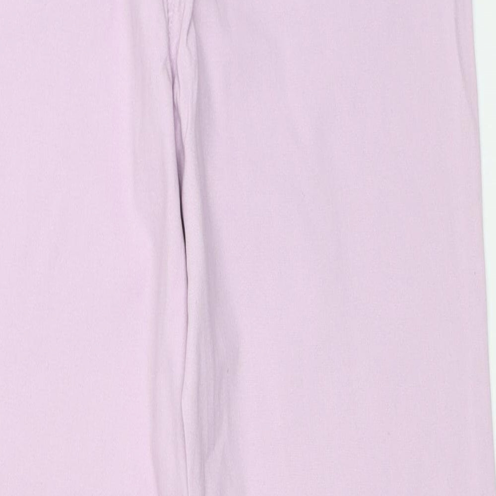 Damart Womens Purple   Straight Jeans Size 12 L25.5 in