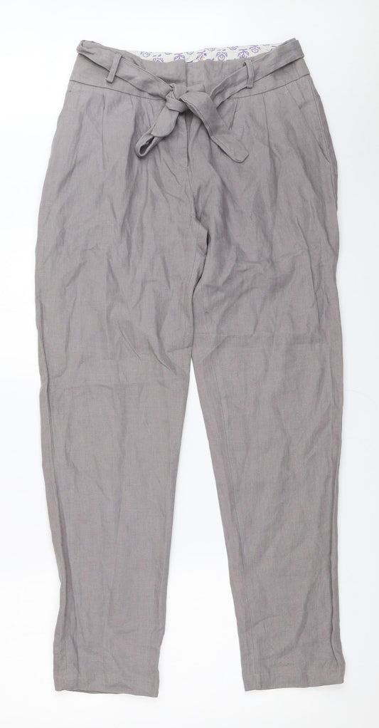 Womens UK Size 30 in Preworn Regular Fit  Grey Trousers