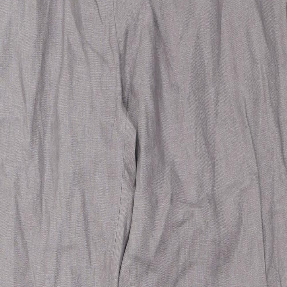 Womens UK Size 30 in Preworn Regular Fit  Grey Trousers