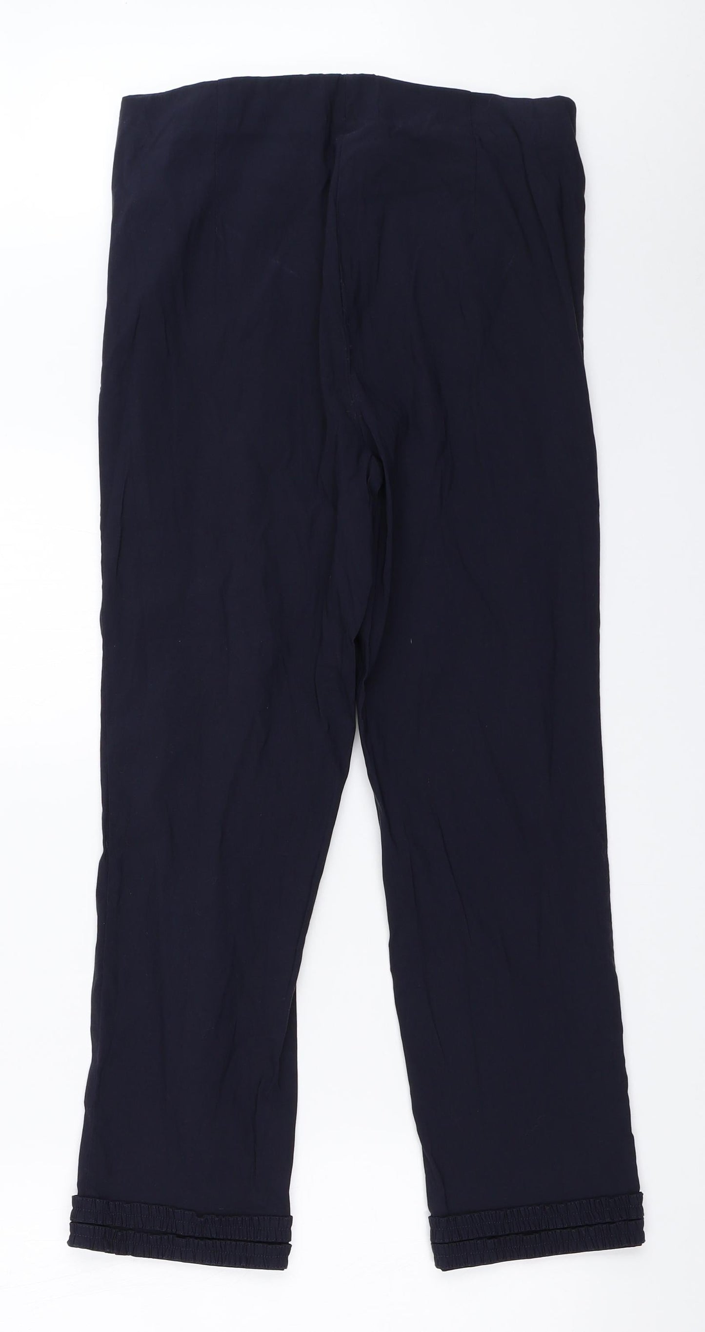 Womens UK Size 28 in Preworn Regular Fit  Blue Trousers