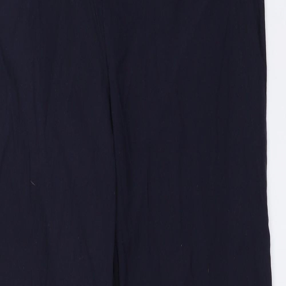 Womens UK Size 28 in Preworn Regular Fit  Blue Trousers