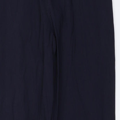 Womens UK Size 28 in Preworn Regular Fit  Blue Trousers