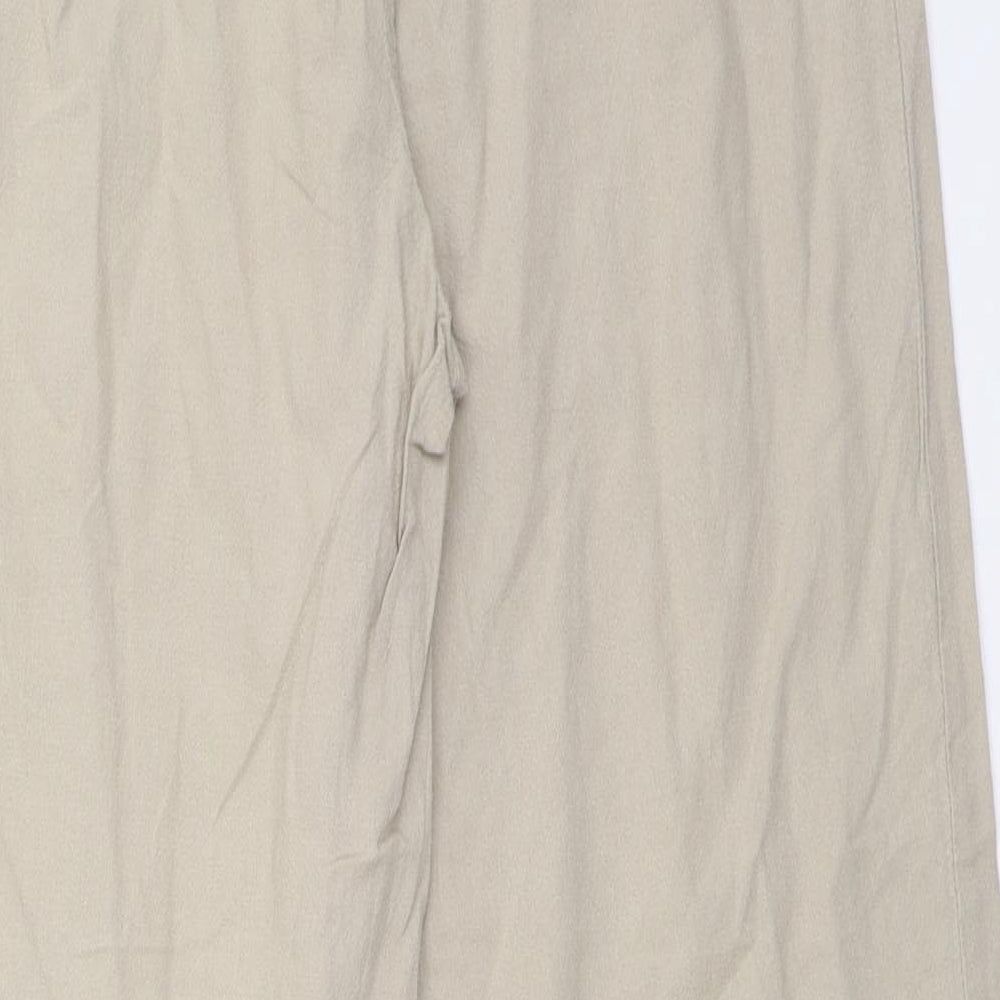 Womens UK Size 31 in Preworn Regular Fit  Beige Trousers
