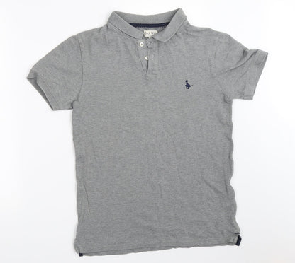 Jack Wills Mens Grey    Polo Size XS