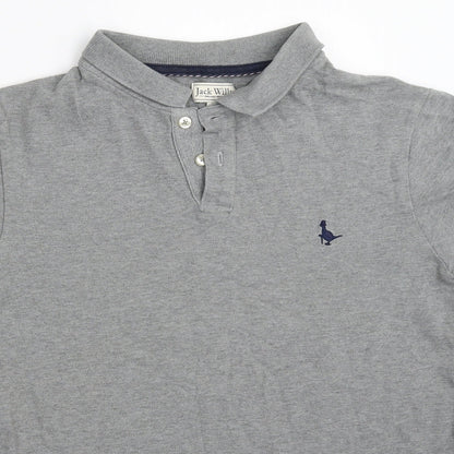 Jack Wills Mens Grey    Polo Size XS