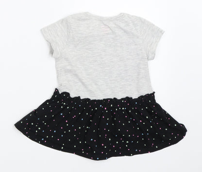 Cool Club Girls Grey   Fit & Flare  Size 9-12 Months