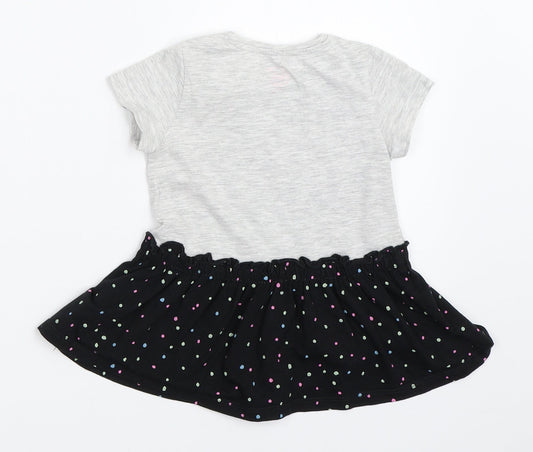 Cool Club Girls Grey   Fit & Flare  Size 9-12 Months