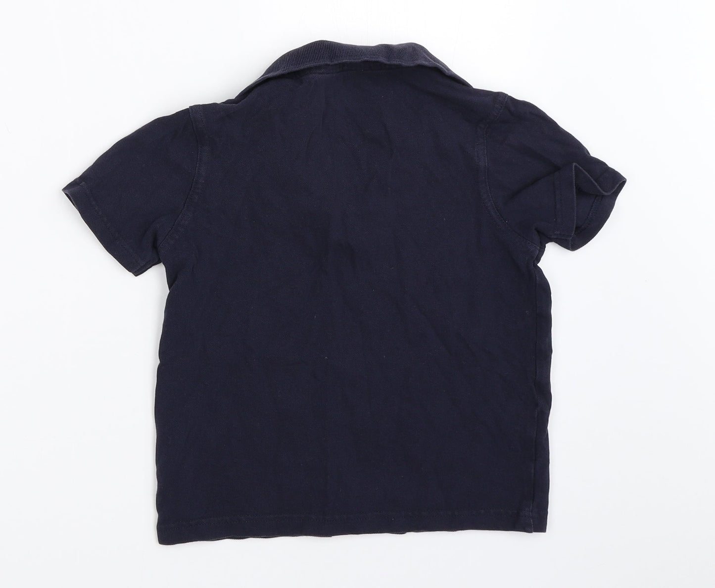 George Boys Blue   Basic Polo Size 5-6 Years