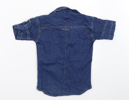 Envy Boys Blue   Basic Button-Up Size 4 Years
