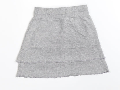 In Extenso Girls Grey   Mini Skirt Size 5 Years
