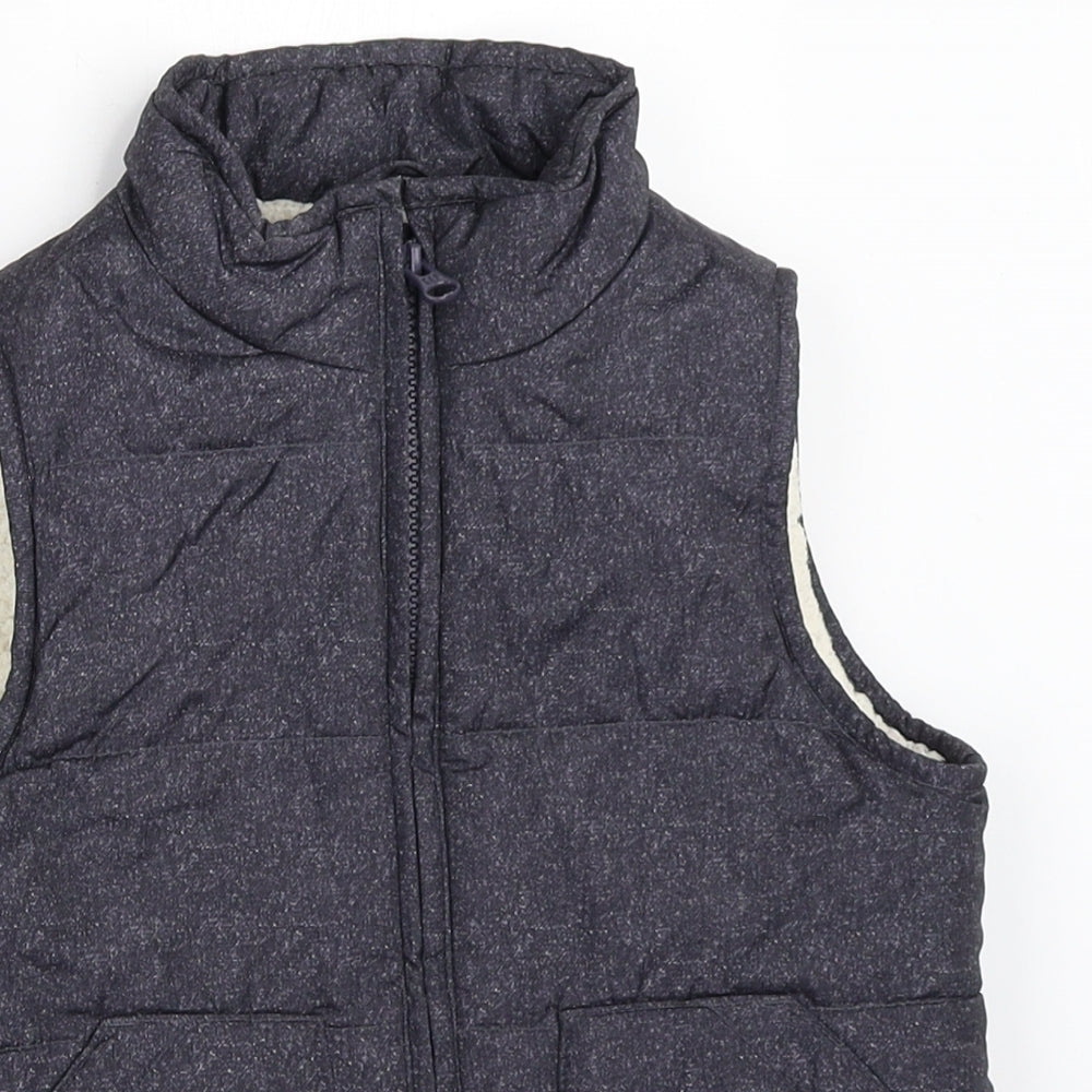 Gap Boys Blue   Gilet Coat Size 4 Years