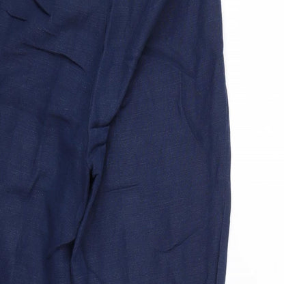cc Womens Blue   Trousers  Size 12 L27 in