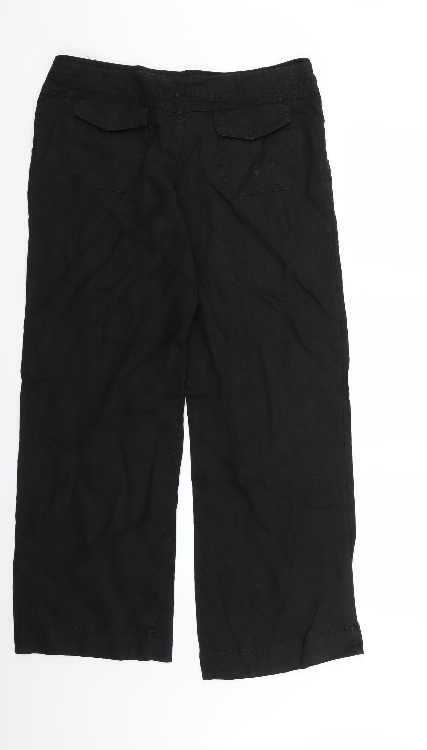 Womens UK Size 14 Atmosphere Regular Fit  Black Trousers