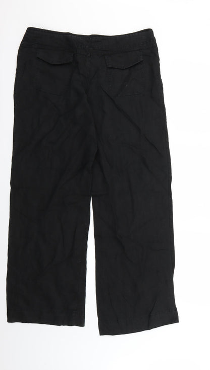 Womens UK Size 14 Atmosphere Regular Fit  Black Trousers