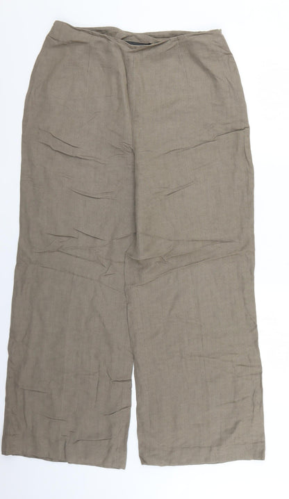 alex &co Womens Beige   Trousers  Size 14 L25 in