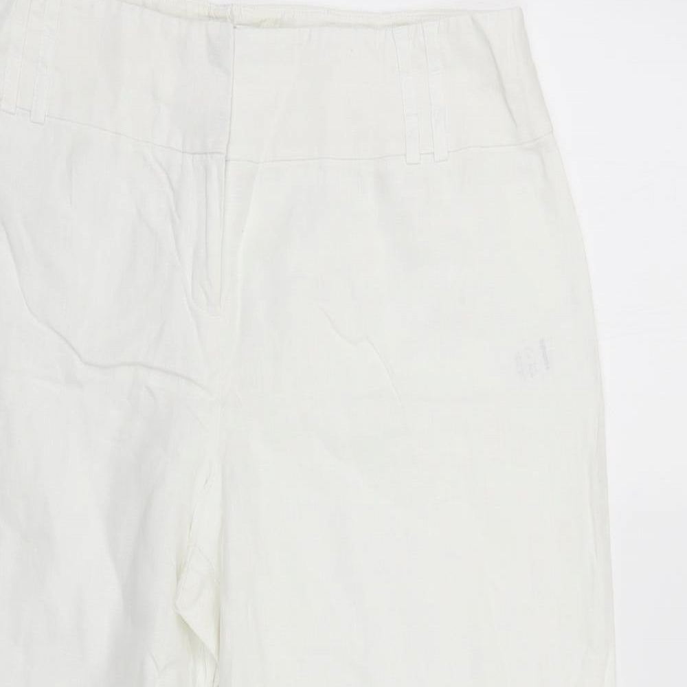 George Womens White   Trousers  Size 16 L23 in