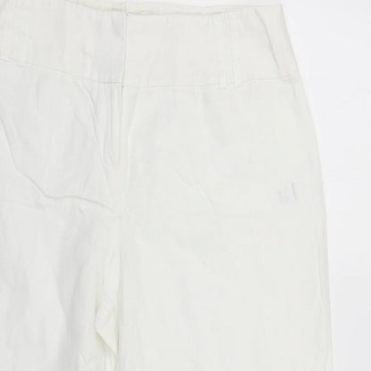 George Womens White   Trousers  Size 16 L23 in