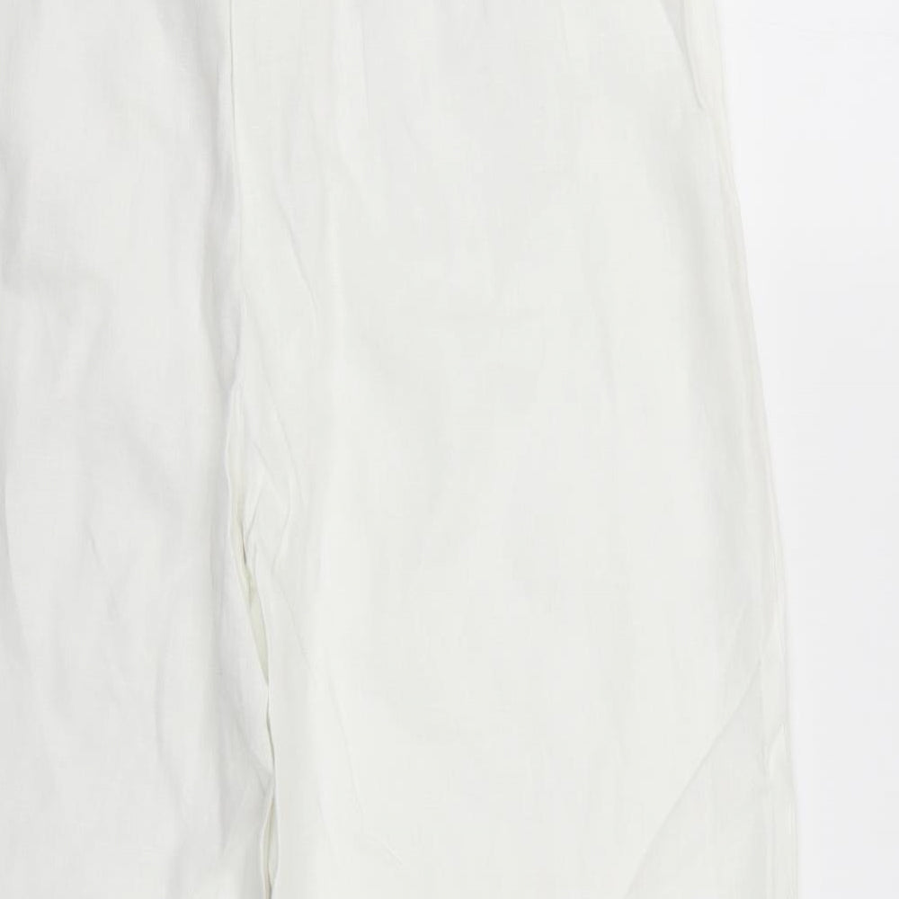 George Womens White   Trousers  Size 16 L23 in