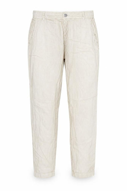 Womens UK Size 12 Indigo Regular Fit  Beige Trousers