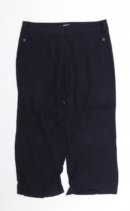 mimosa Womens Blue   Trousers  Size 16 L24 in