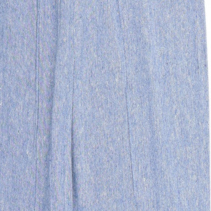 Womens UK Size 12 Classics Regular Fit  Blue Trousers