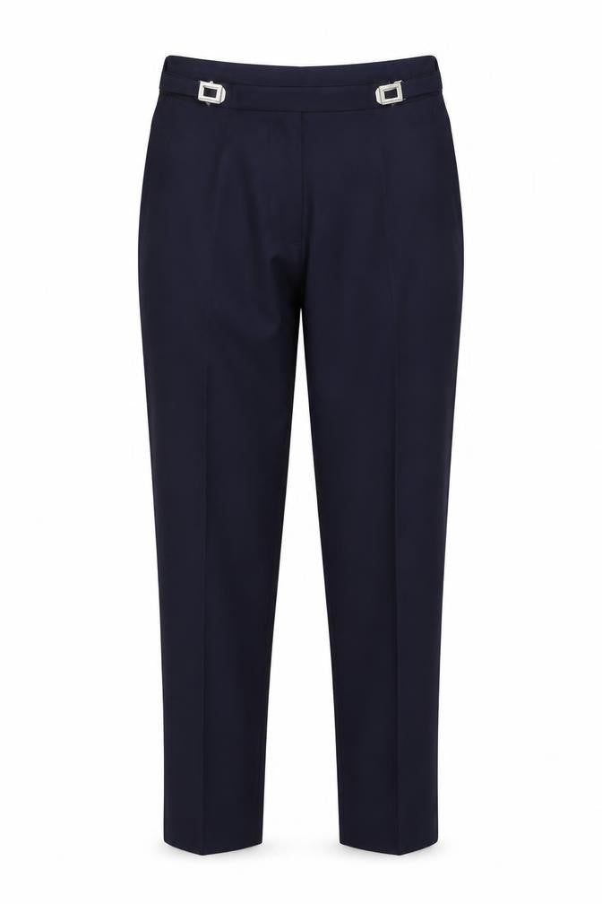 Womens UK Size 10 Damart Regular Fit  Blue Trousers