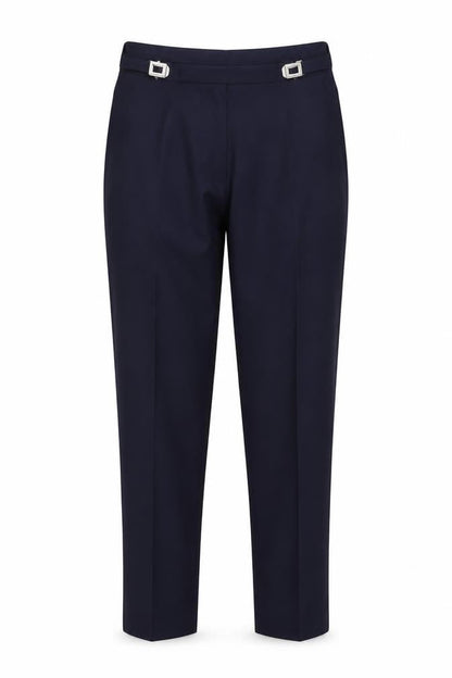 Womens UK Size 10 Damart Regular Fit  Blue Trousers
