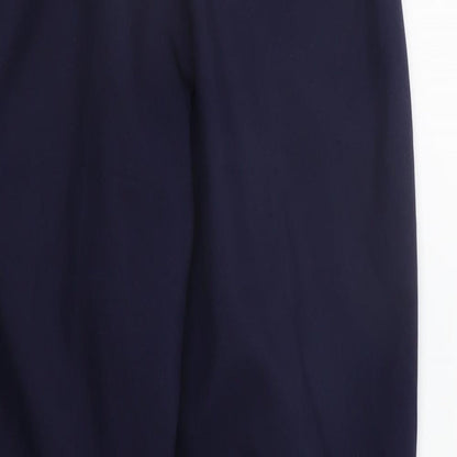 Womens UK Size 10 Damart Regular Fit  Blue Trousers