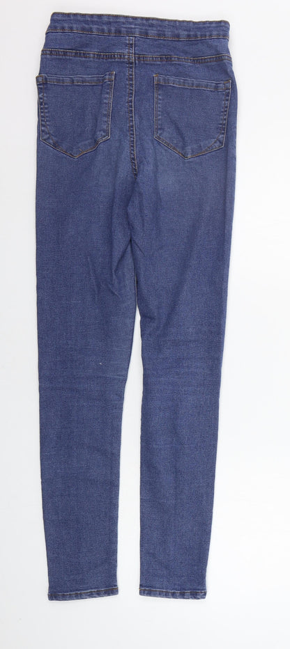 Womens UK Size 10 deniem co Regular Fit Straight Blue Jeans