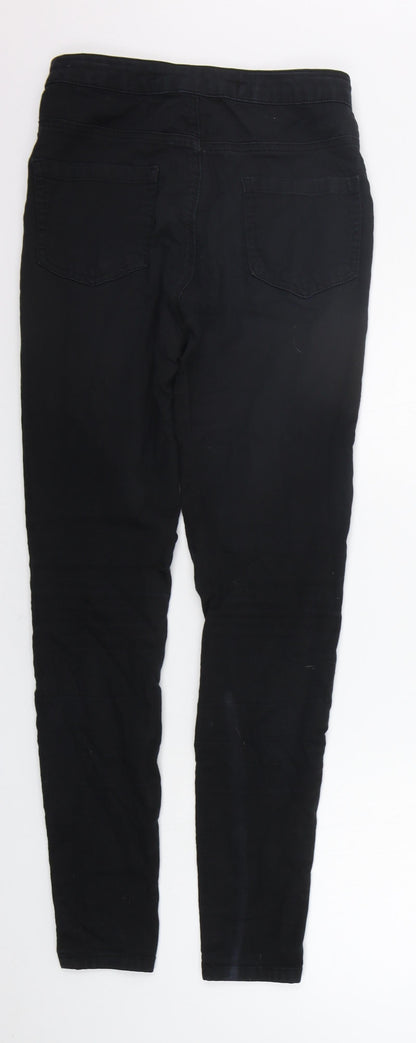deniem co Womens Black   Skinny Jeans Size 10 L28 in
