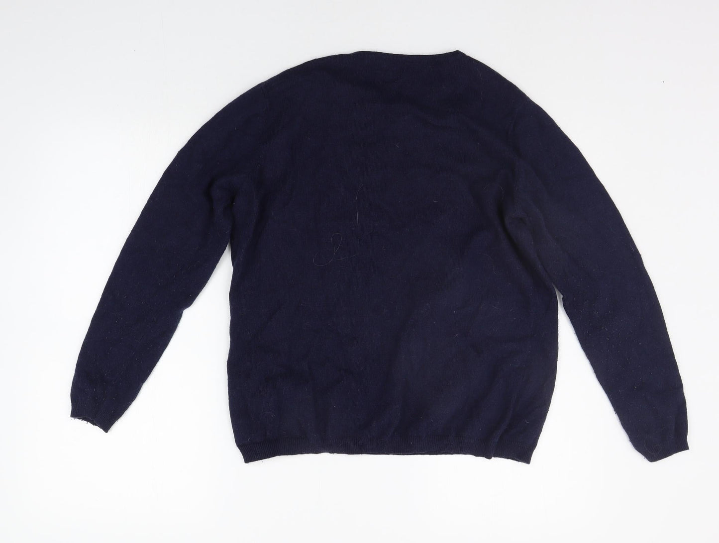 Womens UK Size M Hepburn Blue Pullover Jumper