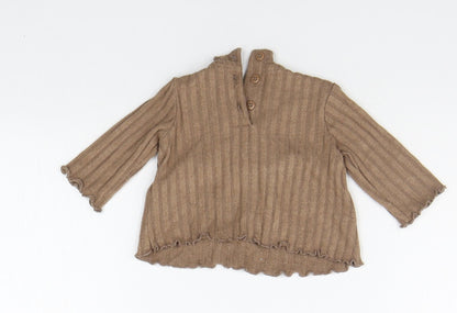 George Baby Brown   Basic T-Shirt Size Newborn