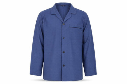 Marks & Spencer Mens Blue Geometric   Button-Up Size M