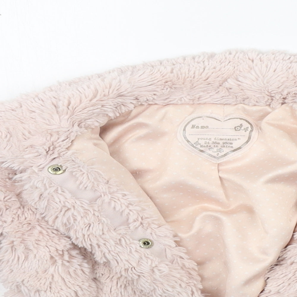 Young Dimension Baby Pink   Jacket  Size 24 Months
