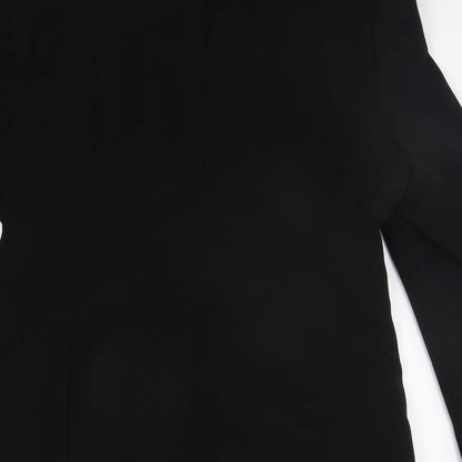 ARMANDO Womens Black   Jacket Suit Jacket Size 14