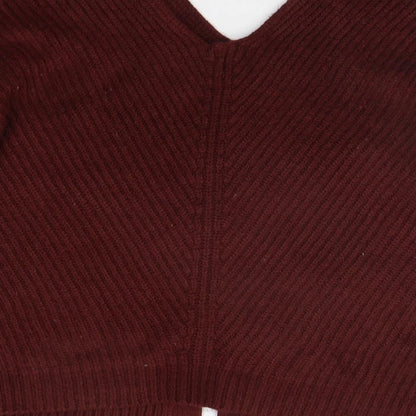 Womens UK Size S New Look Brown Pullover Jumper