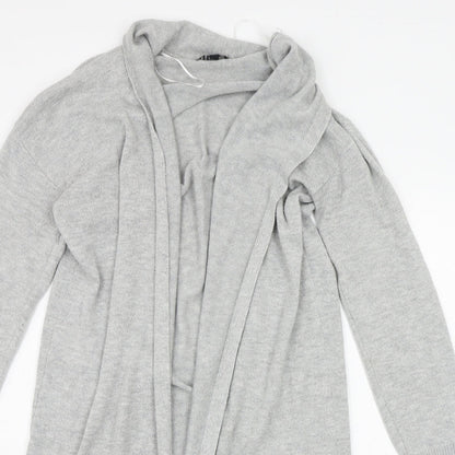 Womens UK Size L H&M Grey Full Zip Jumper